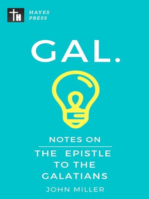 cover image of Notes on the Epistle to the Galatians